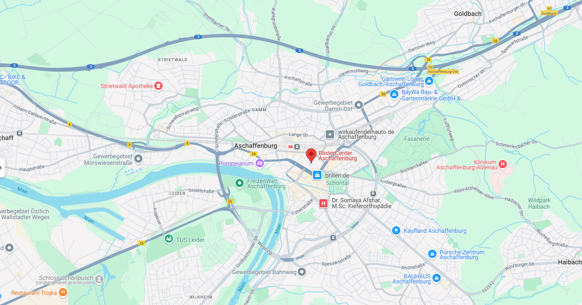 BlisterCenter Maps