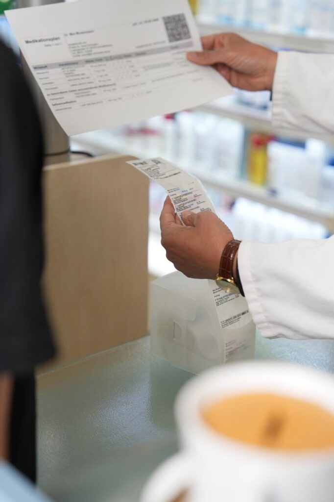 Medikationsplan und Verblisterung